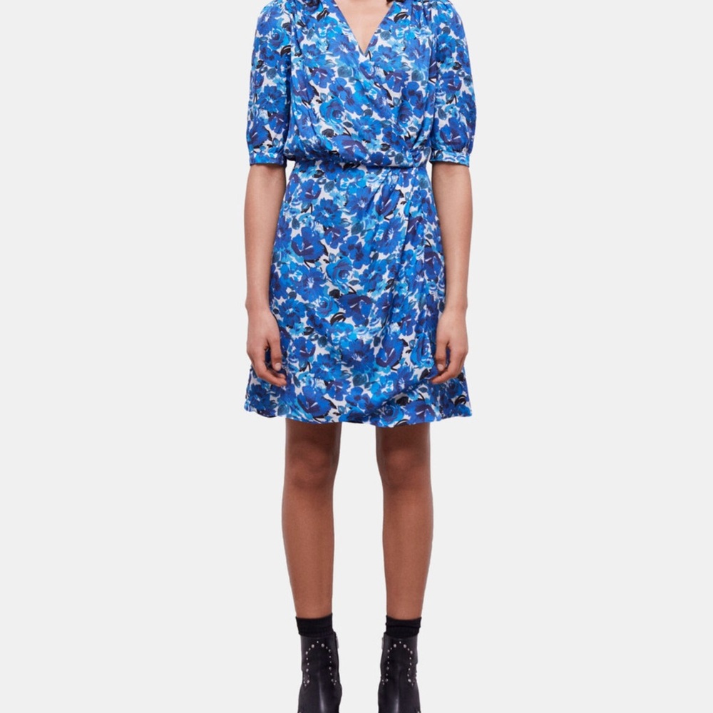 💙 The Kooples Smooth Flowers Dress – Size 3 (NWT)
